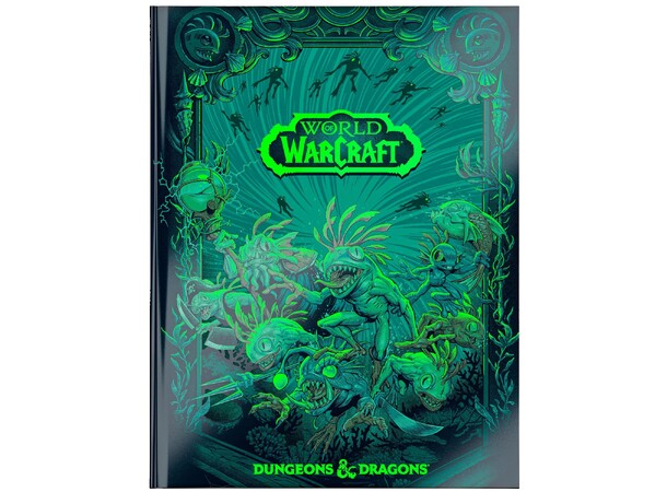 D&D World of Warcraft ALT COVER Dungeons & Dragons Gameplay Expansion 