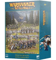 High Elf Realms Battle March Army Warhammer The Old World