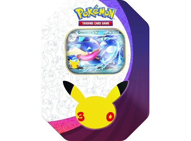 Pokemon 30th Celebration Tin Box #2 Greninja ex 