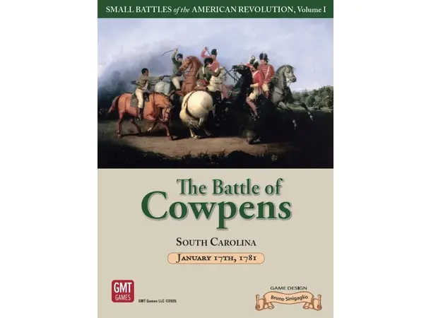 The Battle of Cowpens Brädspel 