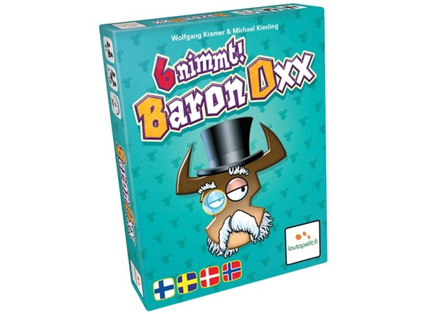 6 Nimmt Baron Oxx Kortspel Svensk utgåva 