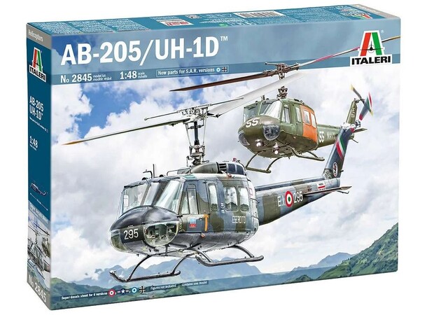 AB-205 / UH-1D SAR Italeri 1:48 Byggsats 