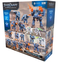 Starcraft Terran Starter Set Tabletop Miniatures Game