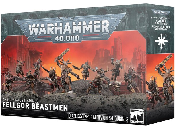 Chaos Space Marines Fellgor Beastmen Warhammer 40K 
