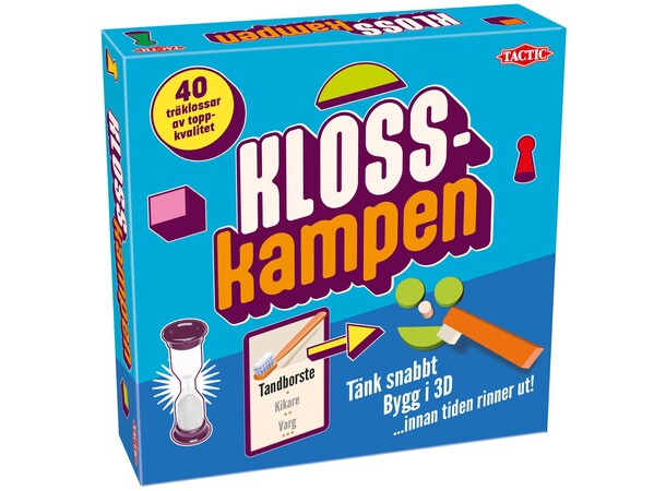 Klosskampen Brädspel Svensk utgåva 