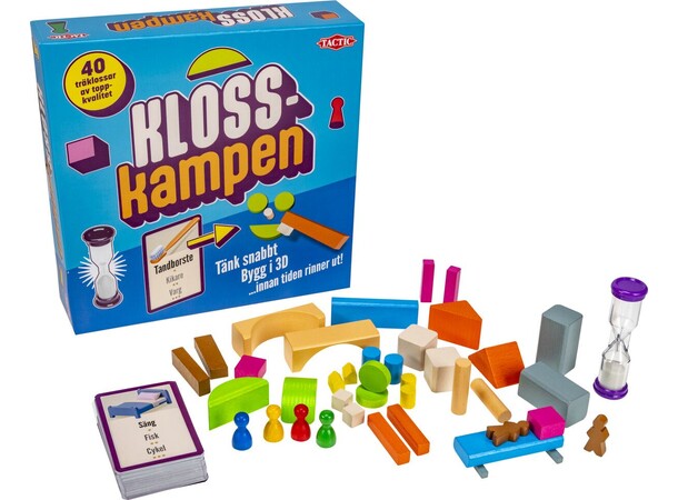 Klosskampen Brädspel Svensk utgåva 