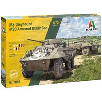 M8 Greyhound / M20 Armored Card Italeri 1:72 Byggsats
