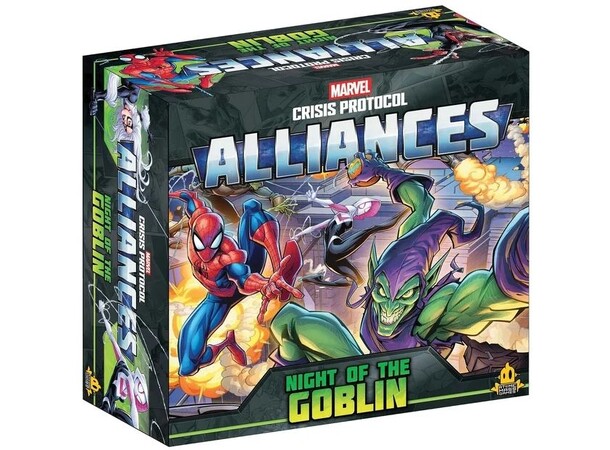 Marvel Crisis Protocol Alliances Night of the Goblin Brädspel 