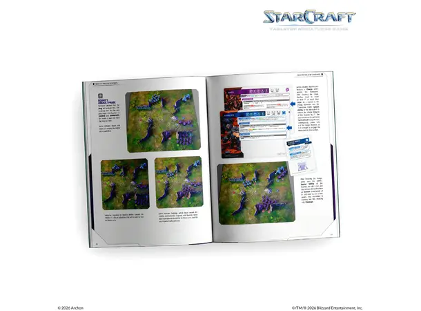 Starcraft Rulebook Tabletop Miniatures Game 