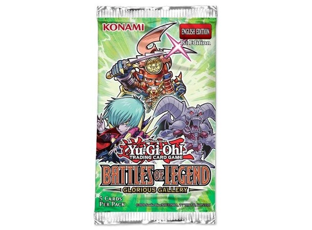 Yu-Gi-Oh Battles of Legend Booster Box Glorious Gallery 