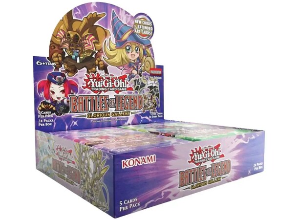 Yu-Gi-Oh Battles of Legend Booster Box Glorious Gallery 