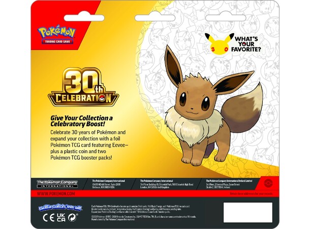 Pokemon 30th Celebration 2-Pack Blister 