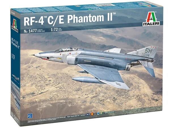 RF-4 C/E Phantom II Italeri 1:72 Byggsats 