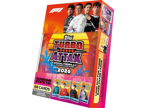 Turbo Attax 2026 Mega Tin #2 RÖD - Topps Formula 1 