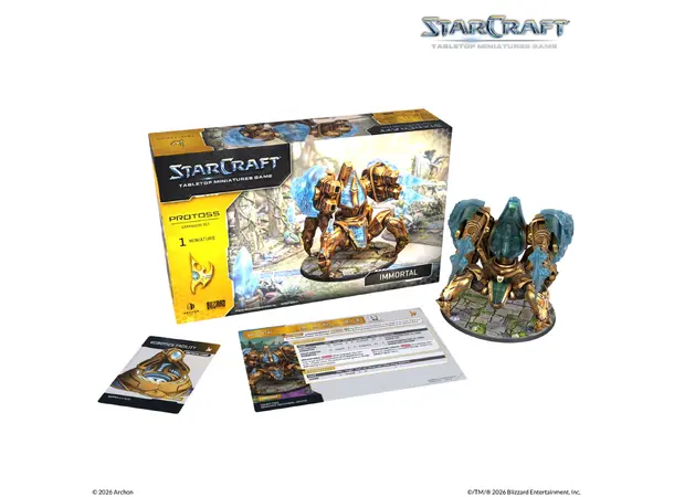 Starcraft Protoss Immortal Tabletop Miniatures Game 