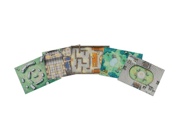 D&D Arcana Unleashed Map Pack Dungeons & Dragons 
