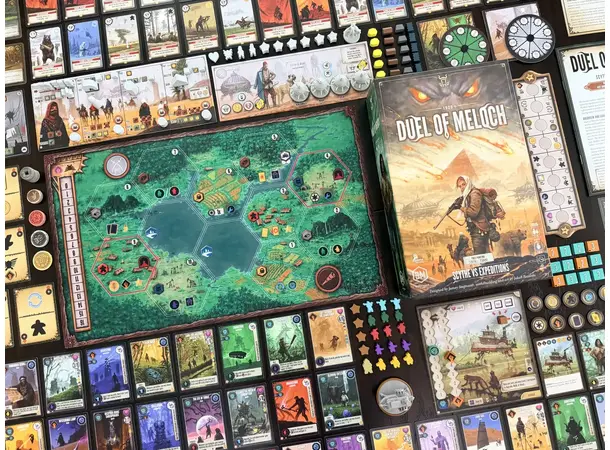 Duel of Meloch Brädspel 
