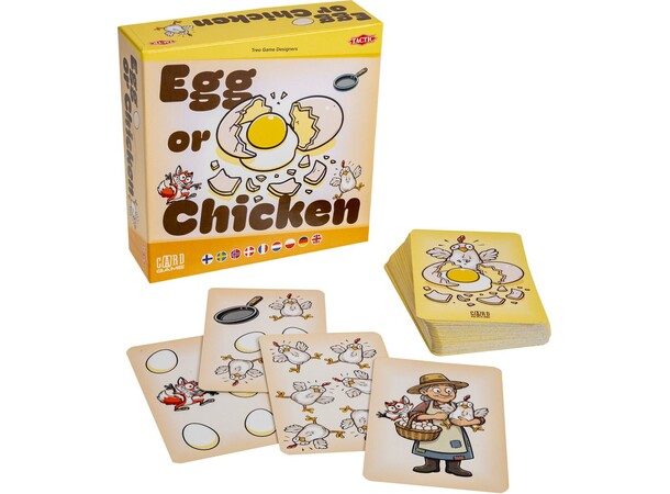 Egg or Chicken Brädspel Svensk utgåva 