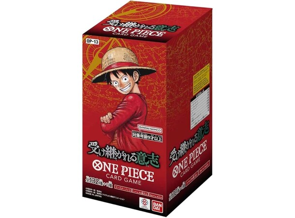 One Piece OP-13 Booster Box - JAPANSK Carrying On His Will 