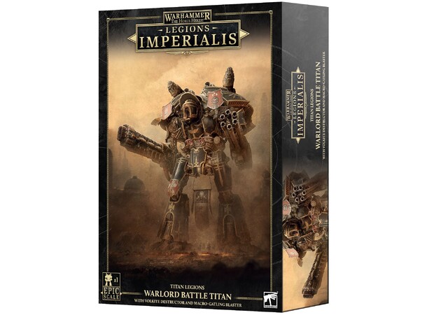 Titan Legions Warlord Titan Volkite Dest The Horus Heresy - Legions Imperialis 