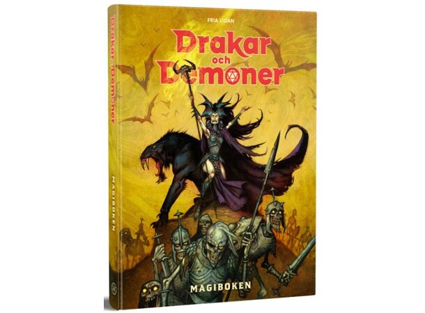 Drakar och Demoner Magiboken Svensk utgåva 