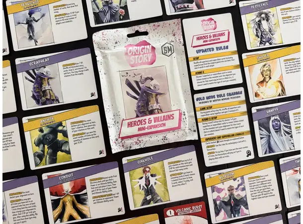 Origin Story Heroes & Villains Expansion Expansion till Origin Story 