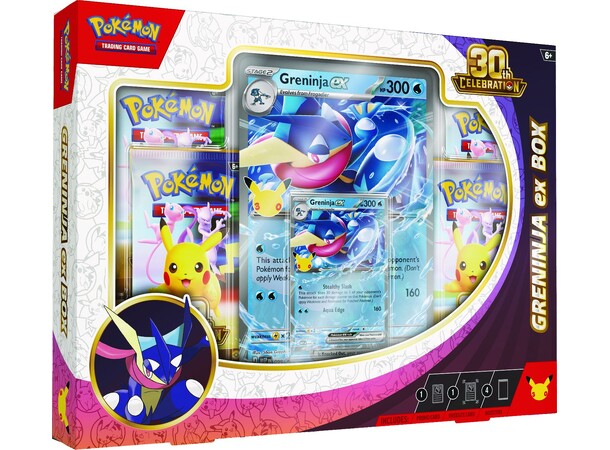 Pokemon 30th Celebration Greninja ex Box 