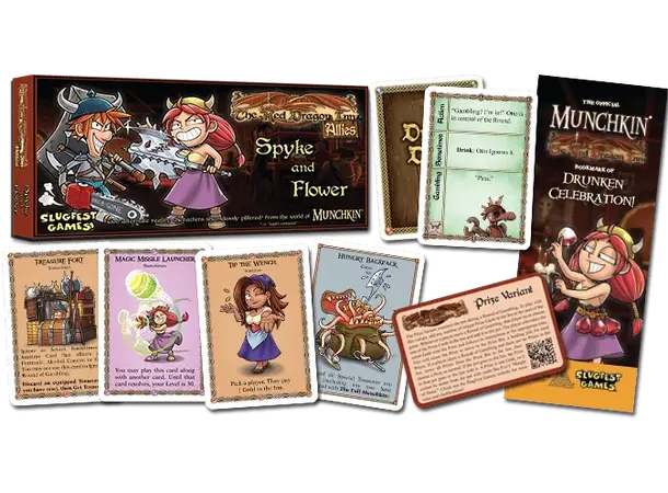 Red Dragon Inn Allies Spyke and Flower Kortspel 