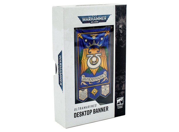 Warhammer 40K Desk Banner Ultramarines 