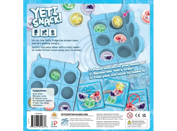 Yeti Snack Brädspel 