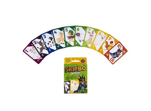 #Skip-Bo Junior Refresh Kortspill 