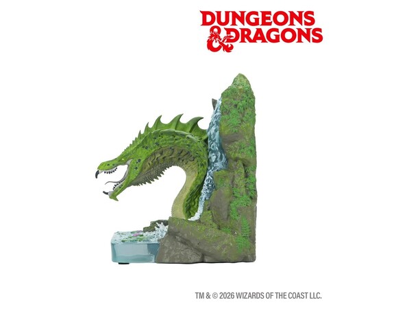 D&D Bokstöd Green Dragon 18cm Dungeons & Dragons 
