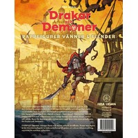 Drakar och Demoner Pappfigurer Vänner Fiender
