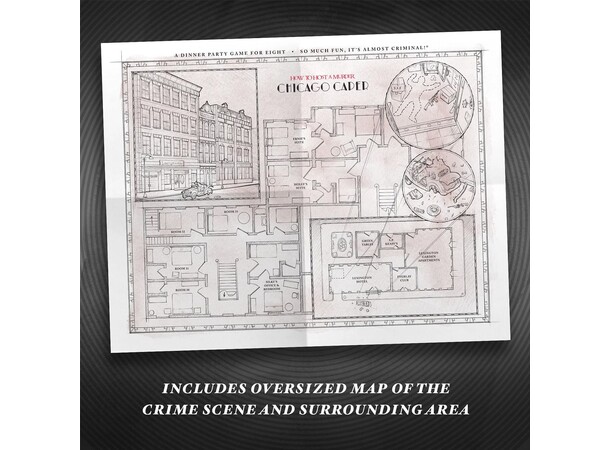 How to Host a Murder Brädspel Chicago Caper 