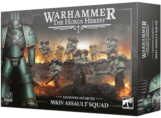Legiones MKIV Assault Squad The Horus Heresy 