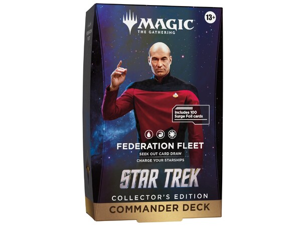 Magic Star Trek Commander Deck #1 CE Federation Fleet - Collector's Edition 