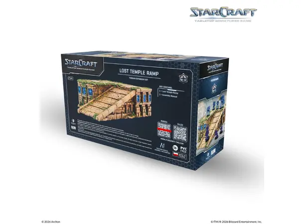 Starcraft Terrain Lost Temple Ramp Tabletop Miniatures Game 