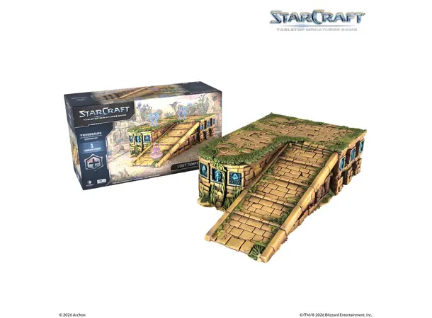 Starcraft Terrain Lost Temple Ramp Tabletop Miniatures Game 