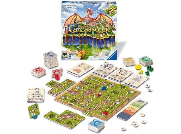 Carcassonne Labyrinth Brädspel 