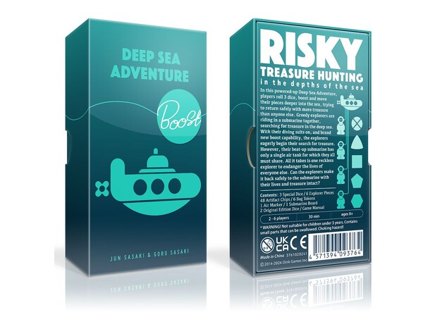 Deep Sea Adventure Boost Brädspel Svensk utgåva 