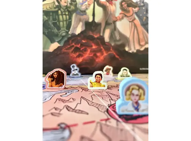 The Cursed Artifact Brädspel 