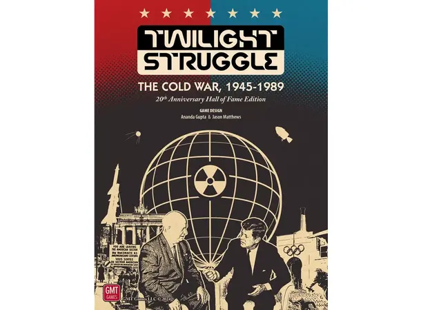 Twilight Struggle 20th Brädspel 20th Anniversary Hall of Fame Edition 