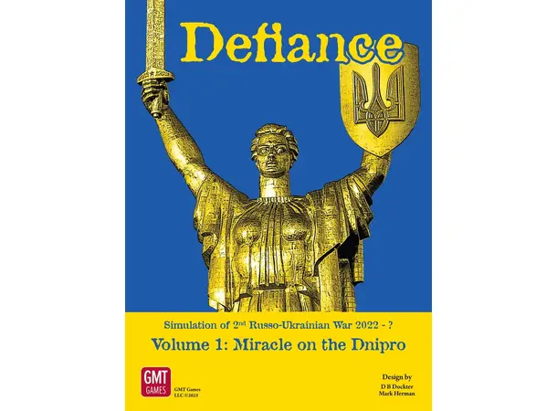 Defiance Russo Ukrainian War Brädspel Volume 1 - Miracle on the Dnipro 