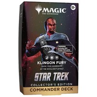 Magic Star Trek Commander Deck #3 CE Klingon Fury - Collector's Edition