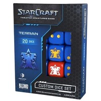 StarCraft Terran Dice Set Tabletop Miniatures Game