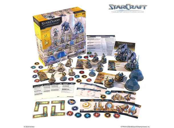 Starcraft Protoss Starter Set Tabletop Miniatures Game 