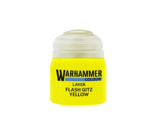 Warhammer Colour Layer Flash Gitz Yellow Tidigare Citadel Colour 