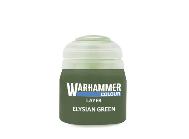 Warhammer Colour Layer Elysian Green Tidigare Citadel Colour 