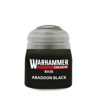 Warhammer Colour Base Abaddon Black Tidigare Citadel Colour