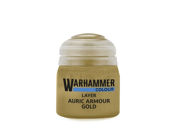 Warhammer Colour Layer Auric Armour Gold Tidigare Citadel Colour 